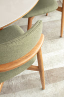 Cadeira Lotus – Linhas simples e charme minimalista