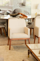 Poltrona Jasmim – Conforto refinado com design atemporal