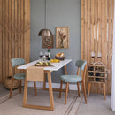 Cadeira Lis – Curvas orgânicas e estilo elegante